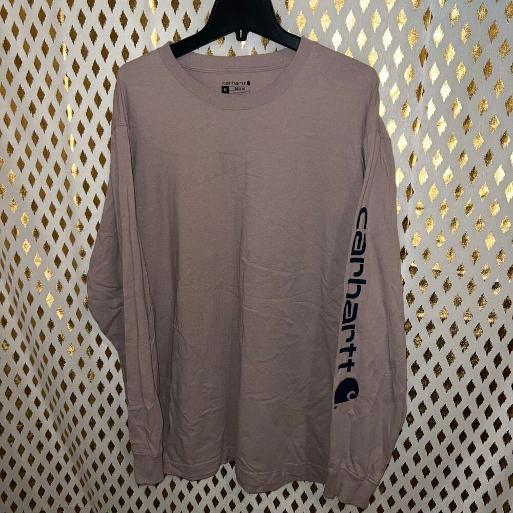 Carhartt longsleeve nude tan long sleeve size XL